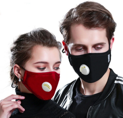 Safety Dust Mask+2 Filters Easy Breathe Reusable Washable