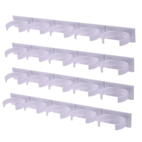 Clip Organizer Rack Kitchen Cabinet Door Hooks Jars Spice Holder Tools