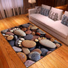 Nordic Carpets for Living Room 3D Flannel Printing Pattern