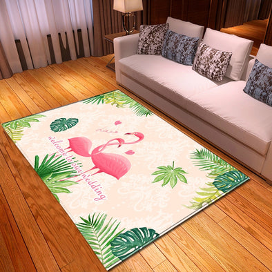 Nordic Carpets for Living Room 3D Flannel Printing Pattern