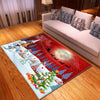 Nordic Carpets for Living Room 3D Flannel Printing Pattern