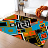 Nordic Carpets for Living Room 3D Flannel Printing Pattern