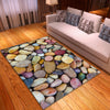 Nordic Carpets for Living Room 3D Flannel Printing Pattern