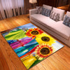 Nordic Carpets for Living Room 3D Flannel Printing Pattern