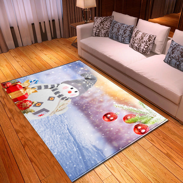 Nordic Carpets for Living Room 3D Flannel Printing Pattern