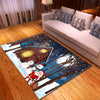 Nordic Carpets for Living Room 3D Flannel Printing Pattern