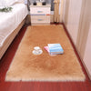 Bedroom carpet Soft fluffy Sheepskin Fur Area Rugs n