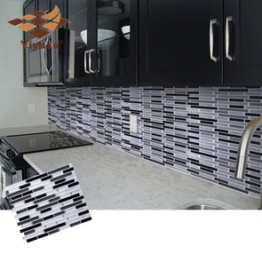 Mosaic Self Adhesive Tile Wall Sticker  Bathroom, Kitchen