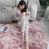 Washable personality blanket Gradient color living room rug