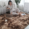 Washable personality blanket Gradient color living room rug