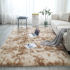 Washable personality blanket Gradient color living room rug