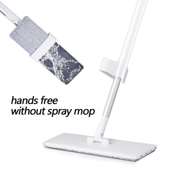 Spray Mop Hand Free Self Wringing Microfiber Flat Floor Mop Kit