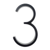 Big Modern Door Alphabet Home Outdoor 5 in.Black Numbers