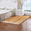 Pure rectangle carpet Living room bedroom blanket rug customized size