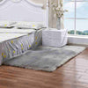 Pure rectangle carpet Living room bedroom blanket rug customized size