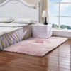 Pure rectangle carpet Living room bedroom blanket rug customized size