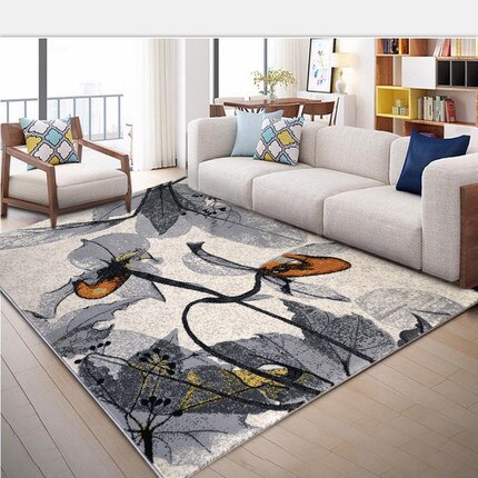 modern style living room bedroom pattern carpet environmentally