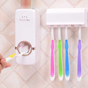 Automatic Toothpaste Dispenser Holder  Bathroom Tools Set