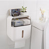 Tissue Paper Box Rack Bathroom Toilet Tissue Tube Storage Box Tray